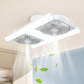 🌬️✨Dual-Head Ceiling Fan with LED Light – Modern Design with Remote Control for Living Room & Bedroom
