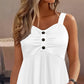 🏆LAST DAY SALE 50% OFF🔥Women's Summer Sleeveless Button Front Tank Top