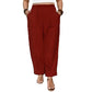 👖50% OFF!✨Women’s Cuffed Ankle Pants – Relaxed Fit, Elastic Waist, Solid Colors💛