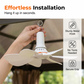 Portable Mini Ceiling Fan with Hanging Hook