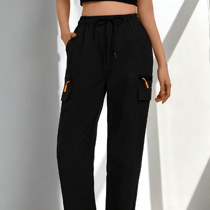📢 Mid-Season Sale: 50% off – for a limited time only ⏰Women's Drawstring Cargo Pants with Pockets