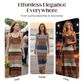 📢 Mid-Season Sale: 50% off⏰Women's Slim Fit Striped Maxi Dress