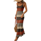 📢 Mid-Season Sale: 50% off⏰Women's Slim Fit Striped Maxi Dress