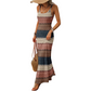 📢 Mid-Season Sale: 50% off⏰Women's Slim Fit Striped Maxi Dress