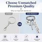Stainless Steel Cross Keychain – ‘Drive Safe’ Blessing❤️🙏