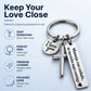 Stainless Steel Cross Keychain – ‘Drive Safe’ Blessing❤️🙏
