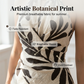 🌴 Printed Halter Top for Women – Sleeveless Boho Vibe, Tie-Neck Detail, Lightweight Fabric Perfect for Beach Vacations or Music Festivals