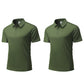 📢🔥Semi-Annual Sale⏰Men's Summer Breathable Collared T-Shirt