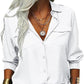 📢Mid-Season Sale: 50% off – limited time ⏰Women's Classic Collared Long-Sleeve Shirt