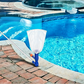 🧹 Heavy-Duty Pool Vacuum Head with Jet Spray – Underside Brush Bristles, Universal Fit Hose Adapter, Effortless Debris & Algae Removal