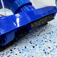 🧹 Heavy-Duty Pool Vacuum Head with Jet Spray – Underside Brush Bristles, Universal Fit Hose Adapter, Effortless Debris & Algae Removal
