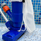 🧹 Heavy-Duty Pool Vacuum Head with Jet Spray – Underside Brush Bristles, Universal Fit Hose Adapter, Effortless Debris & Algae Removal