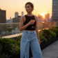 🎉 2026 Sale — Over 25,000 Sold! 💞 Women's Asymmetrical Waist Wide Leg Jeans
