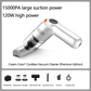 ⏳Time-Limited Special⏰🧹 Cordless Car Vacuum – 10000Pa Suction & 4000mAh Battery 🚗