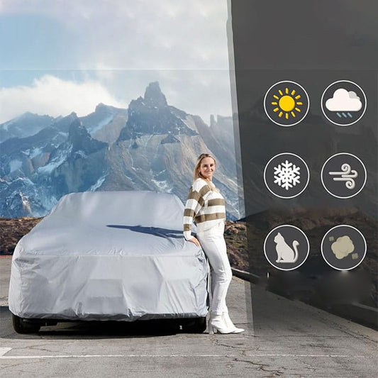 Car Cover For All Weather, Dustproof & Sunproof & Rainproof