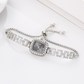 📢🔥LIMITED-TIME 50% OFF!⏰Women Drawstring Bracelet Watch Square Quartz