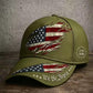 Classic Patriotic Baseball Cap – Embroidered USA Flag Adjustable Dad Hat, Lightweight Summer Outdoor Sports Cap
