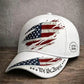 Classic Patriotic Baseball Cap – Embroidered USA Flag Adjustable Dad Hat, Lightweight Summer Outdoor Sports Cap