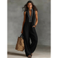👗 LIMITED-TIME 50% OFF! ✨ Women's Sleeveless V-Neck Wide-Leg Jumpsuit – Ethnic Embroidery, Cotton-Linen, Versatile 🌸