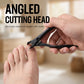 ✂️ Ergonomic Long Handled Toenail Clipper – Heavy-Duty Curved Blade with Non-Slip Grip, Large Opening for Thick Ingrown Nails, Rustproof Stainless Steel