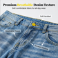 👖✨ Women's Relaxed Fit Straight Leg Jeans – High Waist Stretch Denim Pants for Everyday Comfort