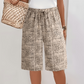 🌸LIMITED-TIME 50% OFF!⏰Women’s Retro Printed Wide Leg Shorts