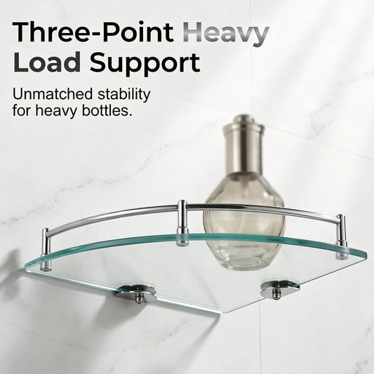 Space-Saving Corner Shelf