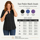🎉 LIMITED TIME 50% OFF! 👚 V-Neck Pleated Blouse – 47K+ Sold! Graceful Pleated Detail & Flattering V-Neckline ✨