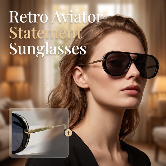 🌸LIMITED-TIME 50% OFF!⏰Retro Leopard Print Frame Sunglasses