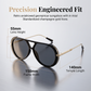 🌸LIMITED-TIME 50% OFF!⏰Retro Leopard Print Frame Sunglasses