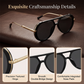 🌸LIMITED-TIME 50% OFF!⏰Retro Leopard Print Frame Sunglasses