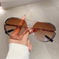 🌸LIMITED-TIME 50% OFF!⏰Retro Leopard Print Frame Sunglasses