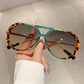 🌸LIMITED-TIME 50% OFF!⏰Retro Leopard Print Frame Sunglasses