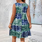 📢📢40% OFF !! ⏰Women's Sleeveless V-Neck Tie-Dye Dress