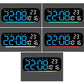 LED Display Digital Alarm Clock with Date Temp Weekday