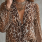🌸LIMITED-TIME 50% OFF!⏰Women's V-Neck Leopard Print Top