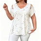 🌸LIMITED-TIME 50% OFF!⏰Women's Casual V-Neck Short Sleeve T-Shirt