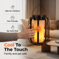 🔥 Solar Flame Lantern with Rope Handle – Rechargeable Outdoor Camping & Patio Decor Light