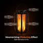 🔥 Solar Flame Lantern with Rope Handle – Rechargeable Outdoor Camping & Patio Decor Light