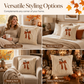 🎃✨ Bring Halloween Home! Cozy Pumpkin Throw Pillow Cover for a Warm & Festive Fall Atmosphere