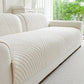 🛋️🌿 Refresh Your Sofa Instantly! Soft Plush Couch Cover with Non-Slip Design | Elegant Home Makeover Solution