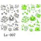 🎃💡 Light Up Your Halloween Look! Glow-in-the-Dark Temporary Tattoos | Waterproof & Fun Party Accessories