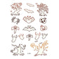 🎃💡 Light Up Your Halloween Look! Glow-in-the-Dark Temporary Tattoos | Waterproof & Fun Party Accessories