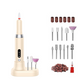 ✨💅 50% OFF! Salon-Quality Nails at Home | Cordless Rechargeable Electric Nail Drill with Charging Base