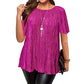 🌸LIMITED-TIME 50% OFF!⏰Flattering Pleated Plus Blouse