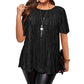 🌸LIMITED-TIME 50% OFF!⏰Flattering Pleated Plus Blouse