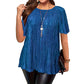 🌸LIMITED-TIME 50% OFF!⏰Flattering Pleated Plus Blouse