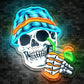💀🎃 50% OFF Limited Time! LED Skull Halloween Mood Light | Spooky Table Lamp for Halloween Party & Home Decor