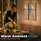 🕯️LIMITED-TIME 50% OFF!⏰Crushed Crystal Glass Candle Sconces
