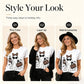 🍂🎃 Women's Halloween Graphic Tee | Cute Spooky Short Sleeve T-Shirt for Fall, Pumpkin Season & Casual Everyday Style